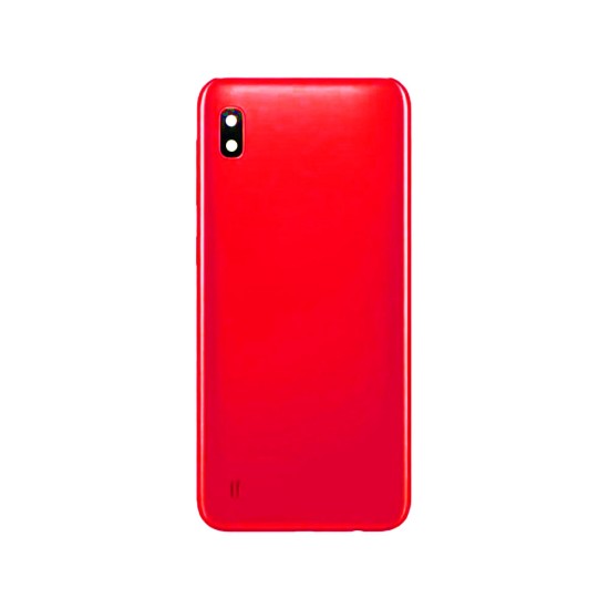 Back Cover+Camera Lens Samsung Galaxy A10/A105 Red